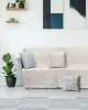 Ριχτάρι ROCOCO BEIGE Ριχτάρι διθέσιου καναπέ: 170 x 250 εκ. Ριχτάρι ROCOCO BEIGE Ριχτάρι διθέσιου καναπέ: 170 x 250 εκ.