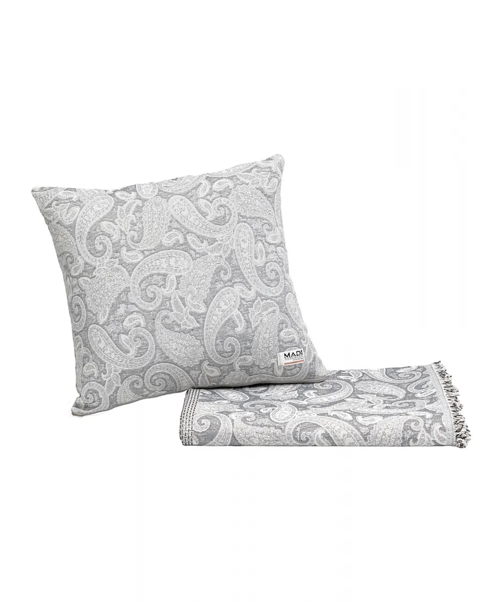 Ριχτάρι ROCOCO GREY Ριχτάρι διθέσιου καναπέ: 170 x 250 εκ. Ριχτάρι ROCOCO GREY Ριχτάρι διθέσιου καναπέ: 170 x 250 εκ.