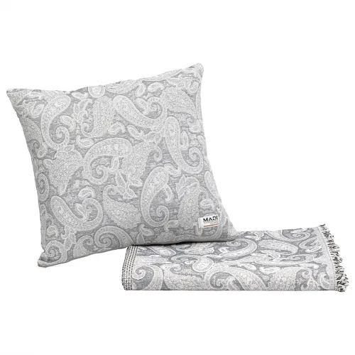 Ριχτάρι ROCOCO GREY Ριχτάρι διθέσιου καναπέ: 170 x 250 εκ.