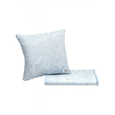Ριχτάρι ROCOCO CYAN Ριχτάρι διθέσιου καναπέ: 170 x 250 εκ.