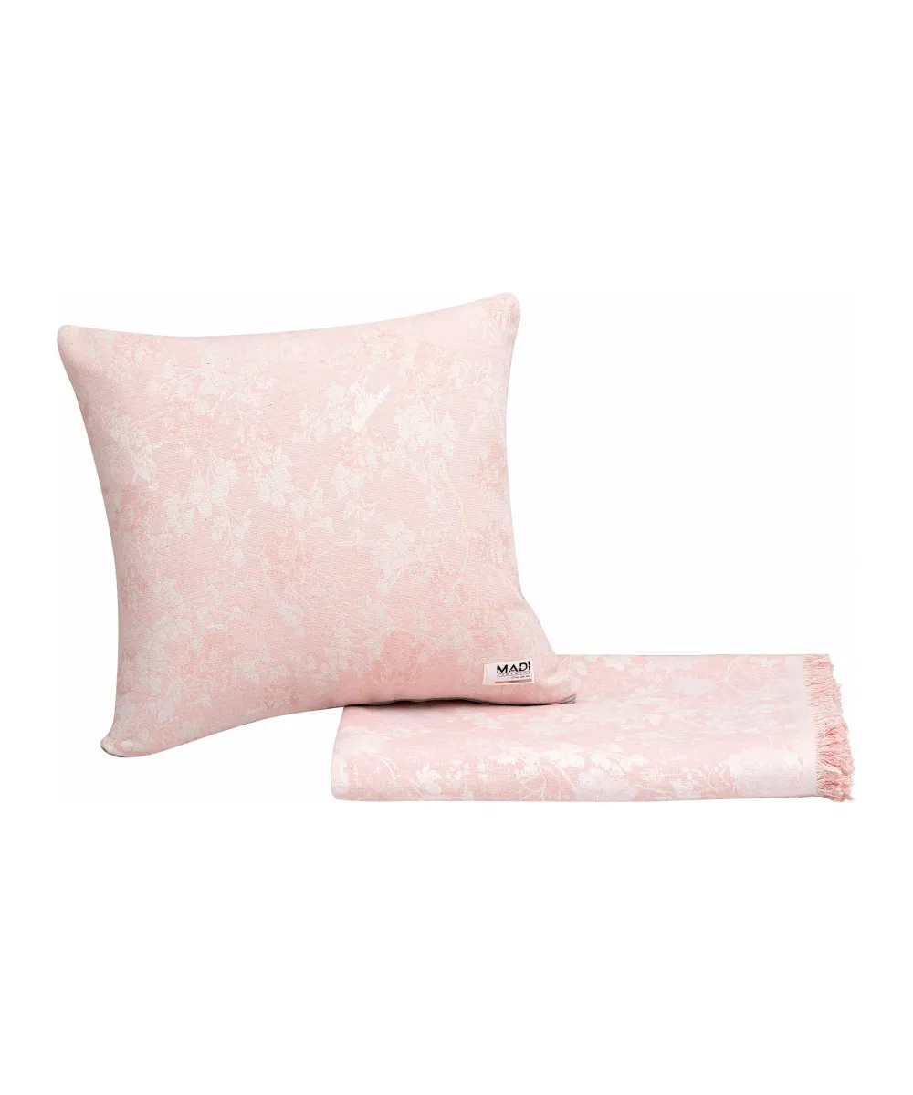 Ριχτάρι FERN PINK Ριχτάρι διθέσιου καναπέ: 170 x 250 εκ. Ριχτάρι FERN PINK Ριχτάρι διθέσιου καναπέ: 170 x 250 εκ.