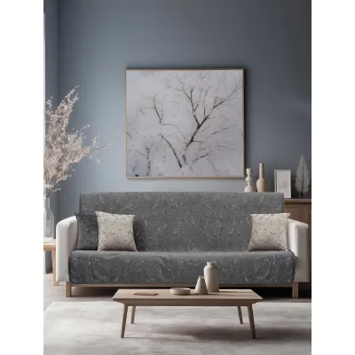Διακοσμητικό Μαξιλάρι PETRA DARK GREY 