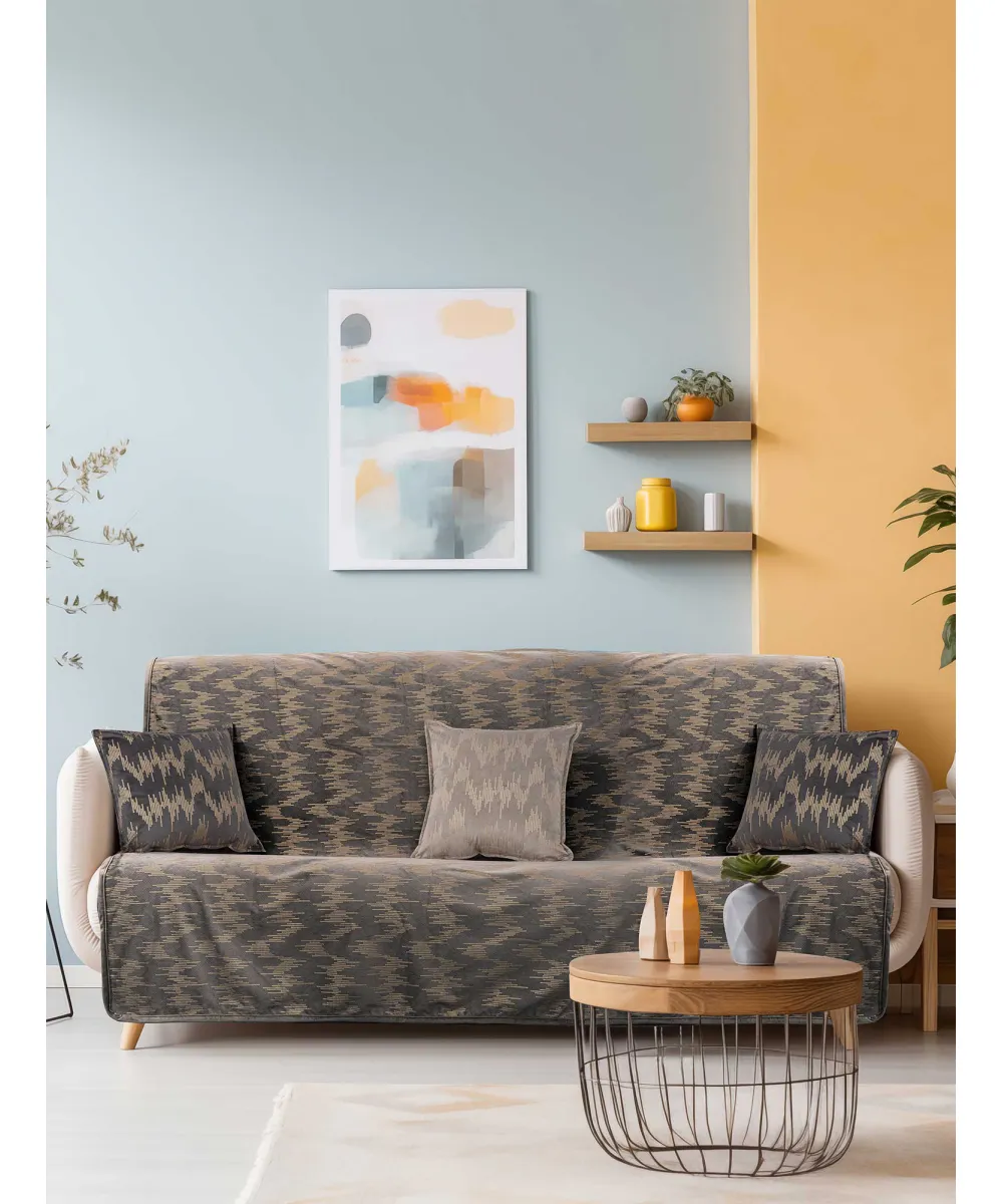 Ριχτάρι CANYON DARK GREY Ριχτάρι διθέσιου καναπέ: 180 x 250 εκ. Ριχτάρι CANYON DARK GREY Ριχτάρι διθέσιου καναπέ: 180 x 250 εκ.