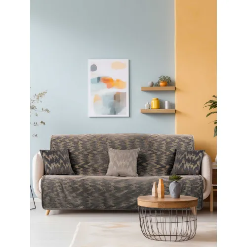 Ριχτάρι CANYON DARK GREY Ριχτάρι τριθέσιου καναπέ: 180 x 300 εκ.