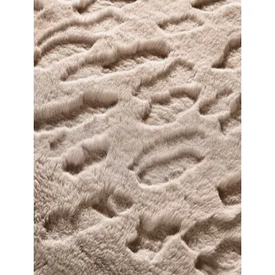 Χαλί GLACIAL BEIGE Στρόγγυλο χαλί 150 εκ.