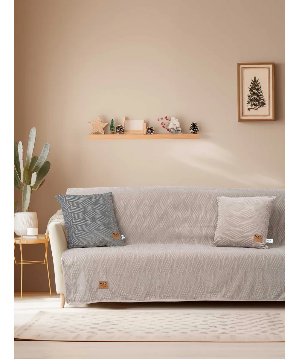 Ριχτάρι DESERT BEIGE Ριχτάρι τριθέσιου καναπέ: 180 x 300 εκ.