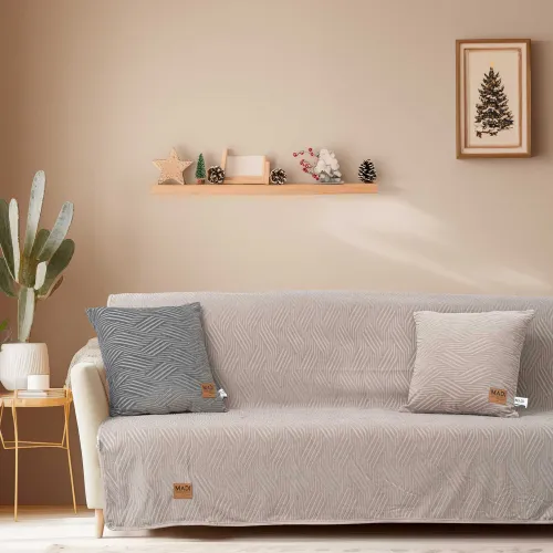 Ριχτάρι DESERT BEIGE Ριχτάρι τριθέσιου καναπέ: 180 x 300 εκ.