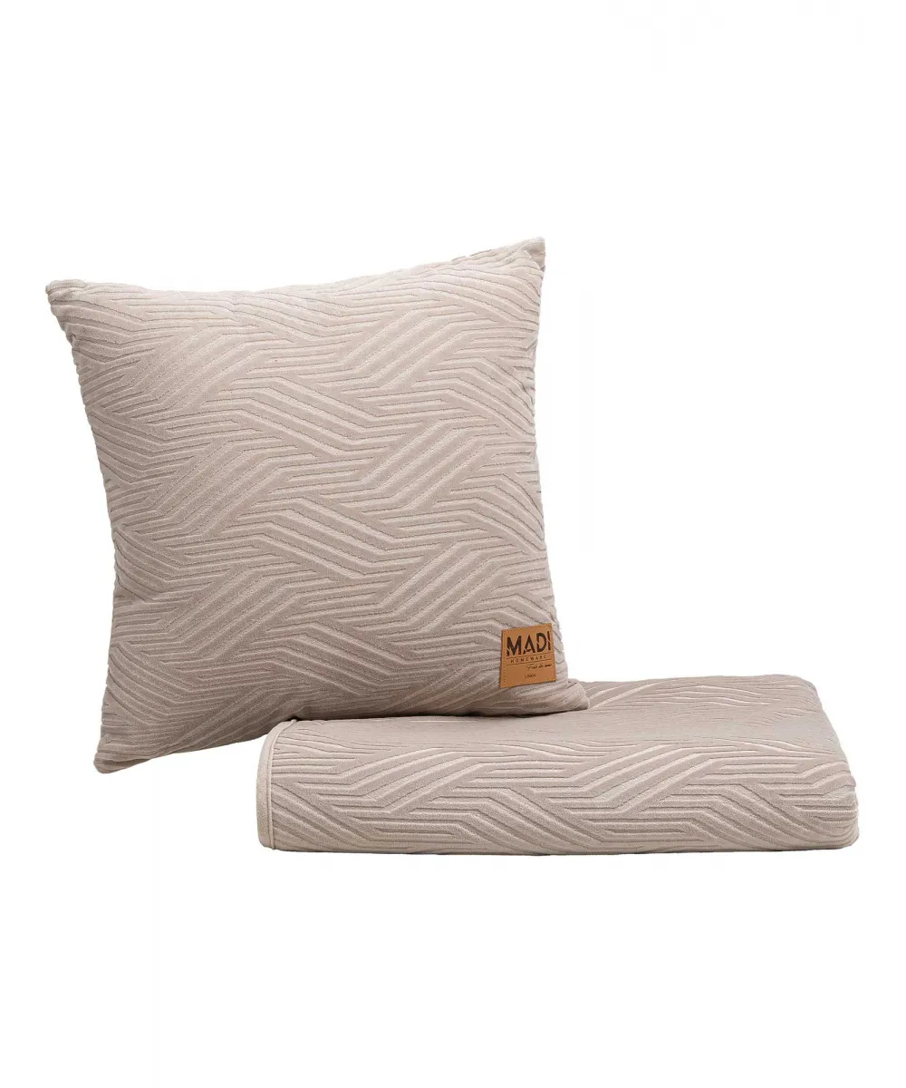 Διακοσμητικό Μαξιλάρι DESERT BEIGE Διακοσμητική μαξιλαροθήκη: 45 x 45 εκ.