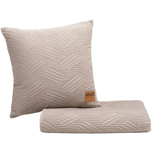 Διακοσμητικό Μαξιλάρι DESERT BEIGE Διακοσμητική μαξιλαροθήκη: 45 x 45 εκ.