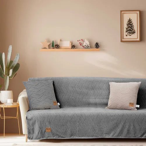 Ριχτάρι DESERT GREY Ριχτάρι διθέσιου καναπέ: 180 x 250 εκ.