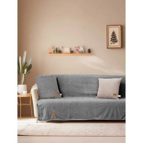 Ριχτάρι DESERT GREY Ριχτάρι τριθέσιου καναπέ: 180 x 300 εκ.