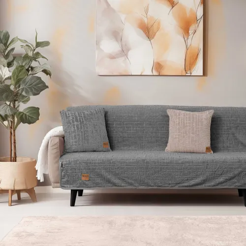 Ριχτάρι SAVANNA GREY Ριχτάρι διθέσιου καναπέ: 180 x 250 εκ.