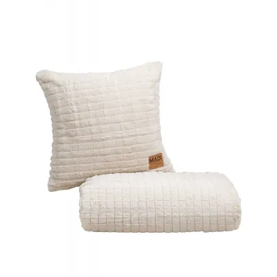 Ριχτάρι RAYS BEIGE Ριχτάρι τριθέσιου καναπέ: 180 x 300 εκ.