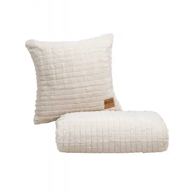 Διακοσμητικό Μαξιλάρι RAYS BEIGE Διακοσμητικό μαξιλάρι: 45 x 45 εκ.