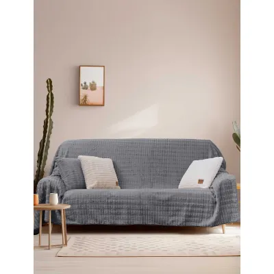 Διακοσμητικό Μαξιλάρι RAYS GREY Διακοσμητική μαξιλαροθήκη: 45 x 45 εκ.