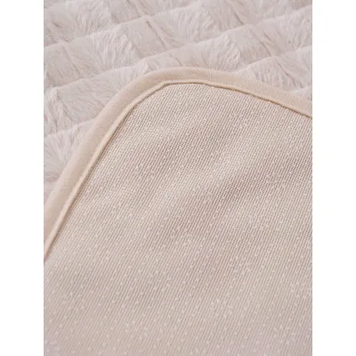 Ριχτάρι RAYS WHITE Ριχτάρι διθέσιου καναπέ: 180 x 250 εκ.