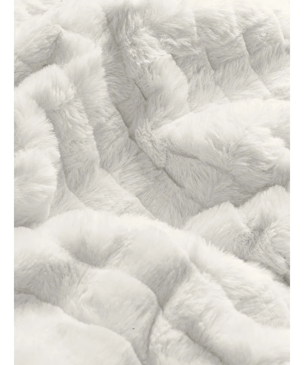 Ριχτάρι RAYS WHITE Ριχτάρι τριθέσιου καναπέ: 180 x 300 εκ.