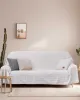 Ριχτάρι RAYS WHITE Ριχτάρι τριθέσιου καναπέ: 180 x 300 εκ.