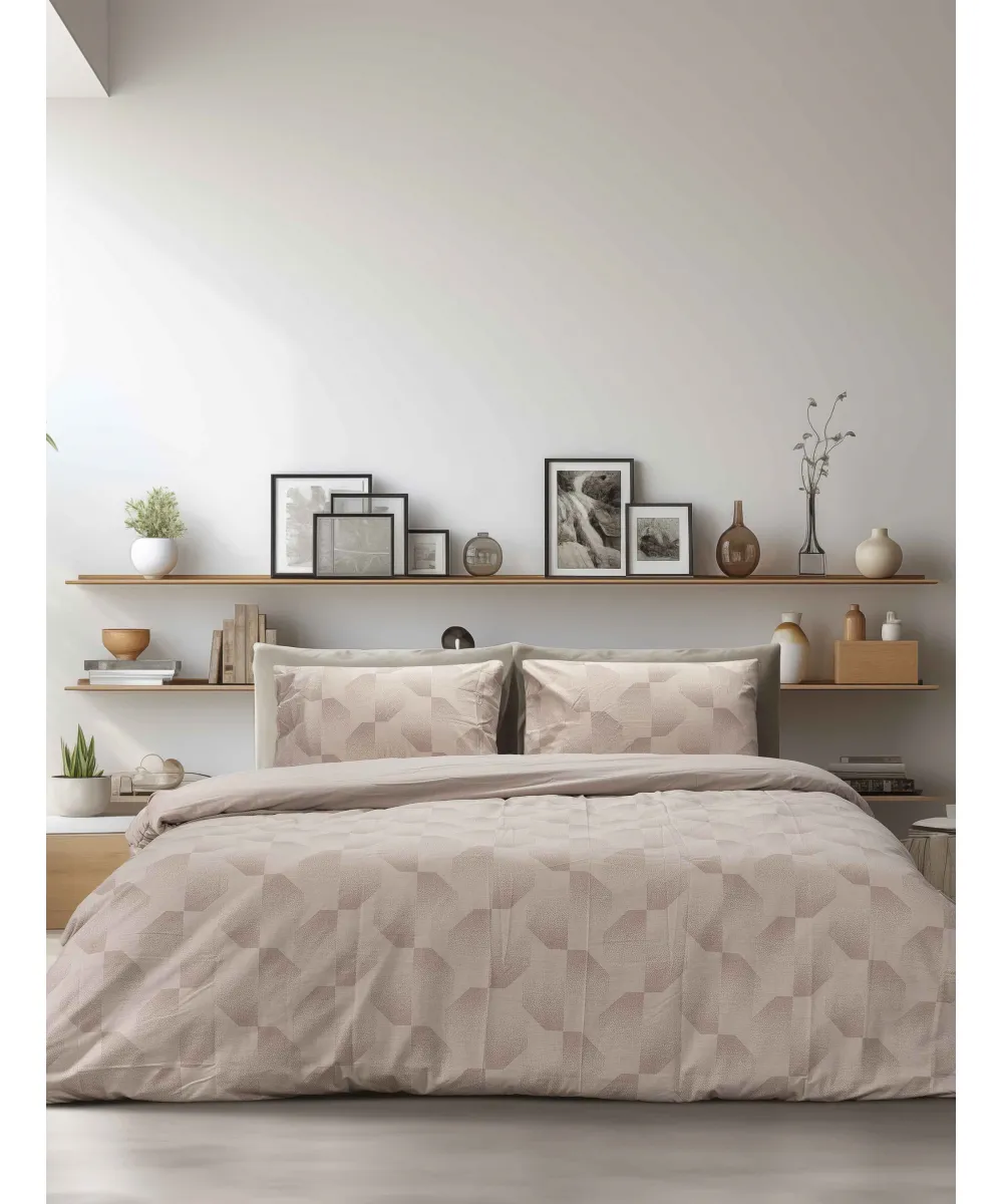Σετ κουβερλί BOXY Σετ κουβερλί μονό: 170 x 240   1 μαξιλαροθήκη 52 x 72 εκ.
