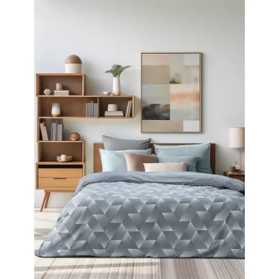 Σετ κουβερλί MOLD Σετ κουβερλί υπέρδιπλο: 220 x 240   2 μαξιλαροθήκες 52 x 72 εκ.