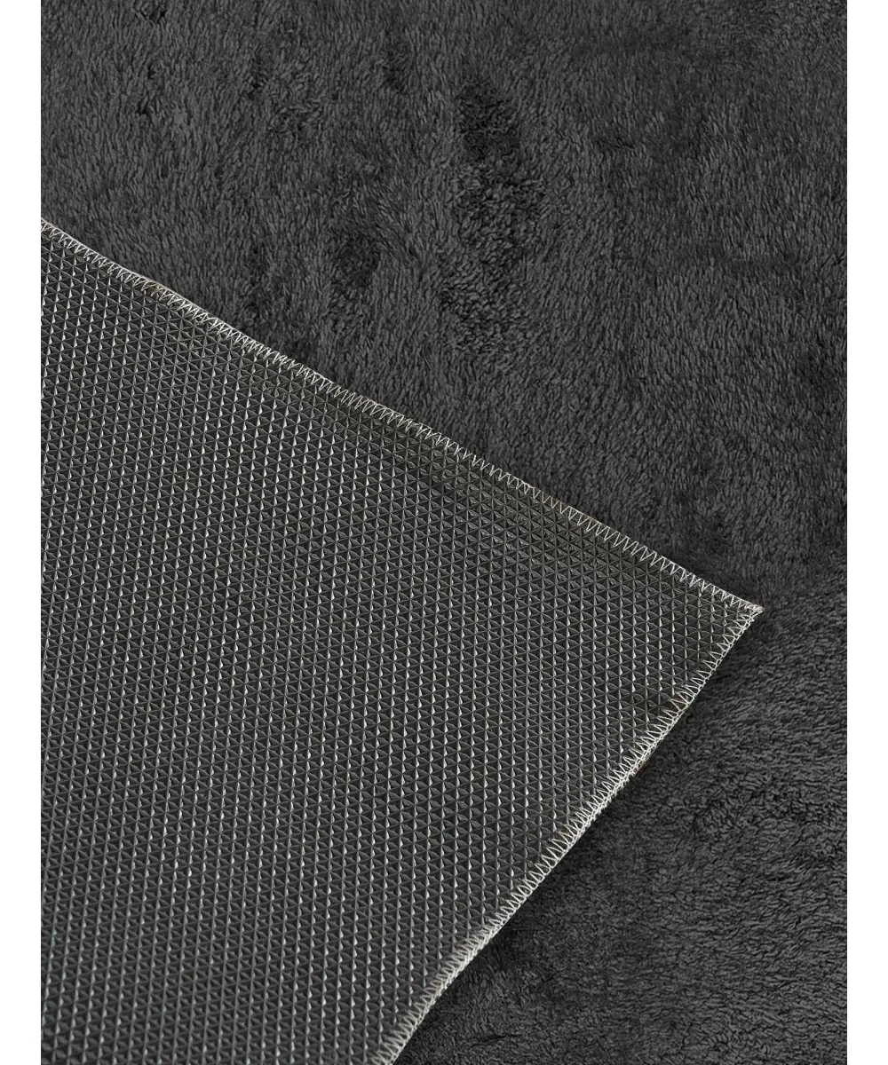 Χαλί FEATHERY BLACK ANIMAL 90 x 210 εκ.