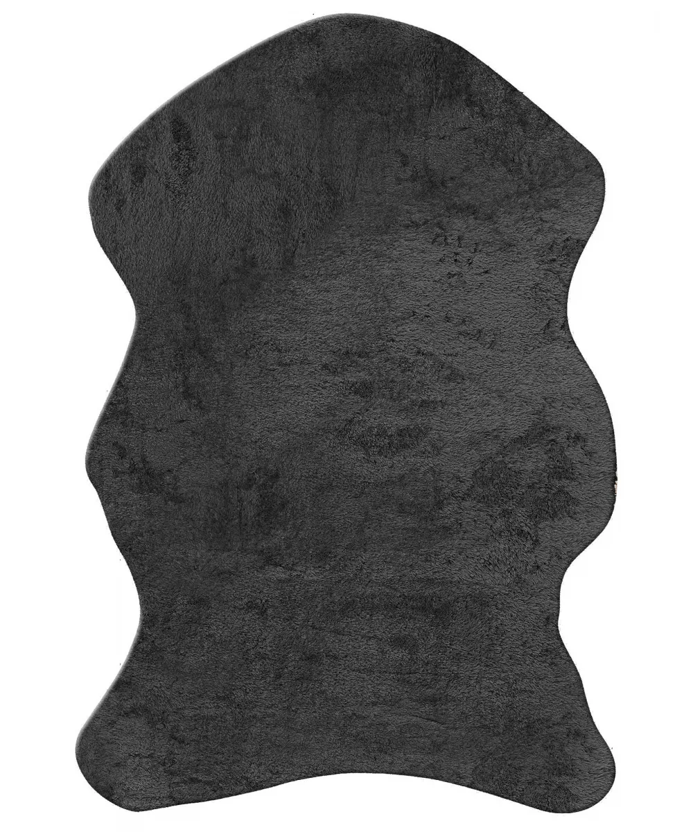 Χαλί FEATHERY BLACK ANIMAL 90 x 210 εκ.