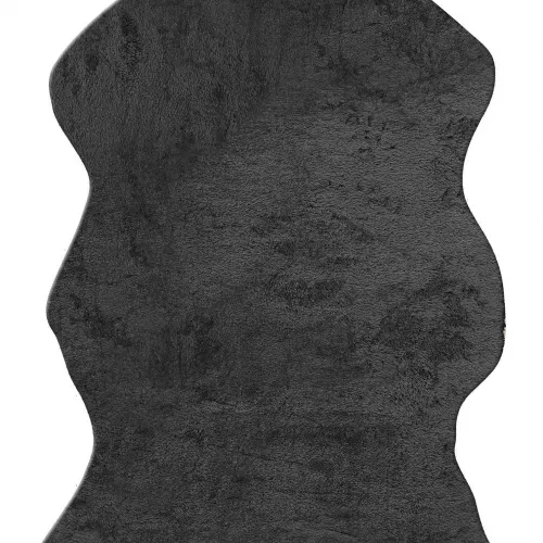 Χαλί FEATHERY BLACK ANIMAL 90 x 210 εκ.