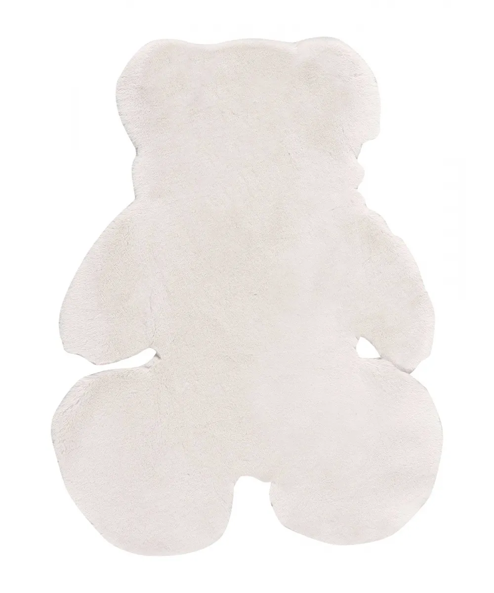 Παιδικό Χαλί BOUND WHITE TEDDY BEAR 90 x 110 εκ.