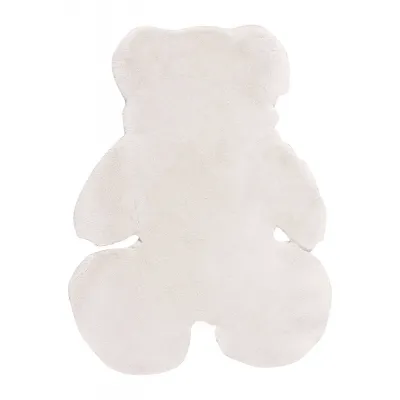 Παιδικό Χαλί BOUND WHITE TEDDY BEAR 90 x 110 εκ.