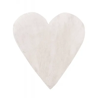 Παιδικό Χαλί BOUND WHITE HEART 120 x 120 εκ.