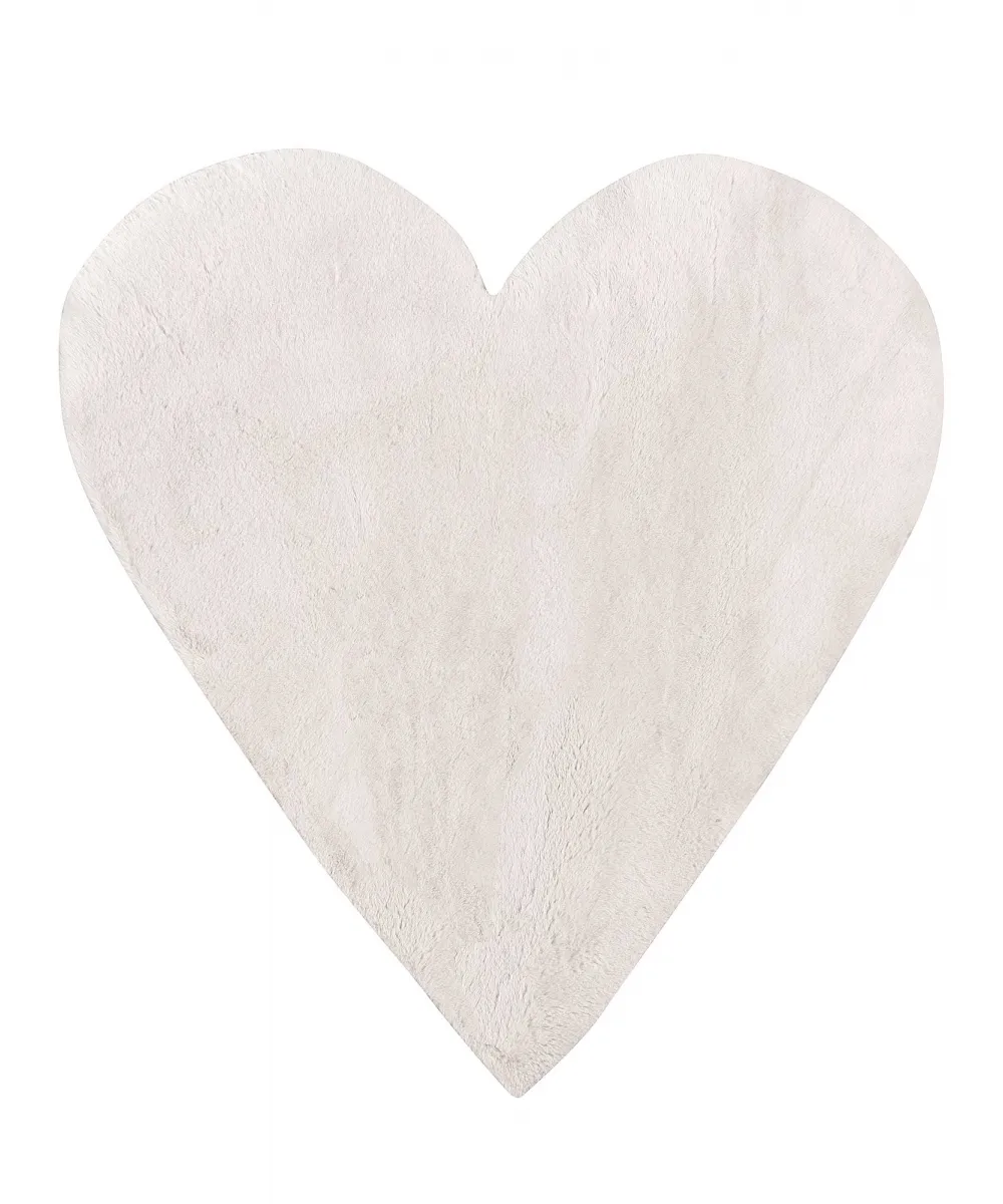 Παιδικό Χαλί BOUND WHITE HEART 160 x 160 εκ.