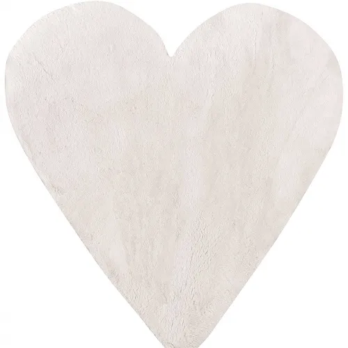 Παιδικό Χαλί BOUND WHITE HEART 160 x 160 εκ.