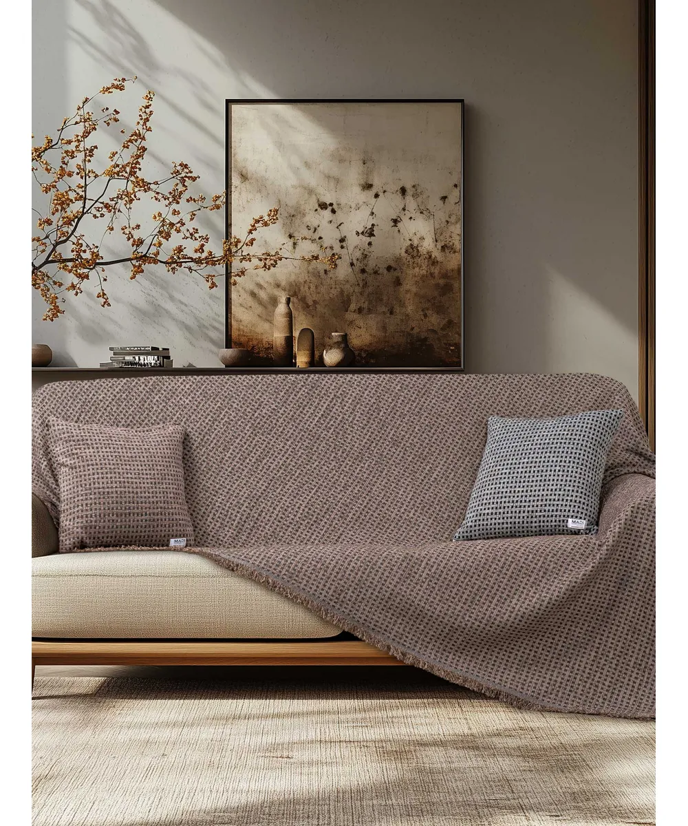 Ριχτάρι MOUVE BEIGE Ριχτάρι πολύθρονας: 180 x 180 εκ. Ριχτάρι MOUVE BEIGE Ριχτάρι πολύθρονας: 180 x 180 εκ.