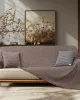 Ριχτάρι MOUVE BEIGE Ριχτάρι τετραθέσιου καναπέ: 180 x 340 εκ.