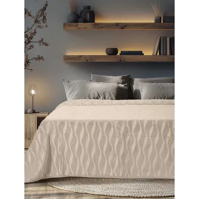 Κουβέρτα SNUGGLE BEIGE Κουβέρτα μονή: 160 x 220 εκ.