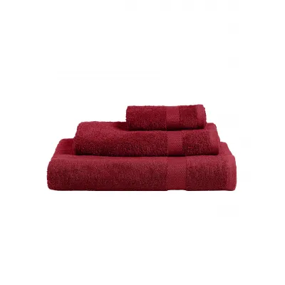 Πετσέτα FROVA BURGUNDY Πετσέτα μπάνιου: 80 x 150 εκ.