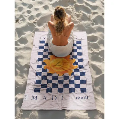 Πετσέτα Θαλάσσης VITAMIN SEA Πετσέτα Θαλάσσης: 90 x 160 εκ.