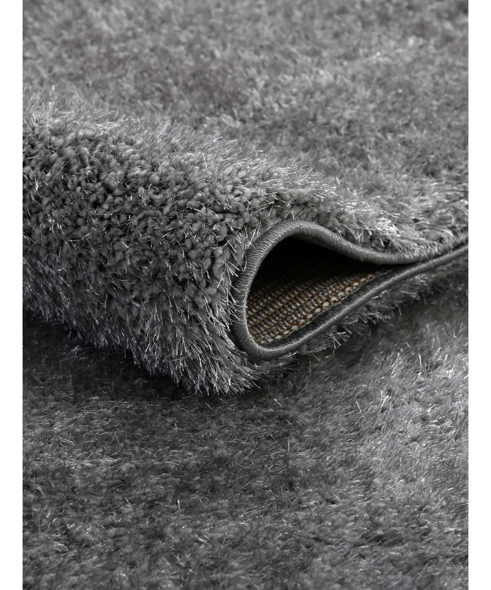 Χαλί FUZZIO GREY Στρόγγυλο χαλί 165 εκ.