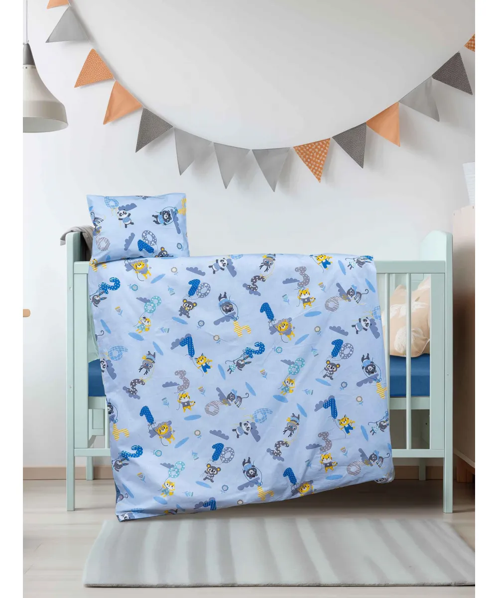 Βρεφικό Σετ Σεντόνια BUNNYNEST Σετ σεντόνια κούνιας με λάστιχο: 120 x 170   70x140   15   1 μαξιλαροθήκη 30 x 40 εκ.