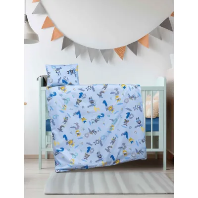 Βρεφικό Σετ Σεντόνια BUNNYNEST Σετ σεντόνια κούνιας με λάστιχο: 120 x 170   70x140   15   1 μαξιλαροθήκη 30 x 40 εκ.