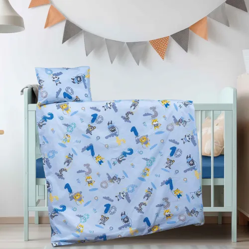 Βρεφικό Σετ Σεντόνια BUNNYNEST Σετ σεντόνια κούνιας με λάστιχο: 120 x 170   70x140   15   1 μαξιλαροθήκη 30 x 40 εκ.