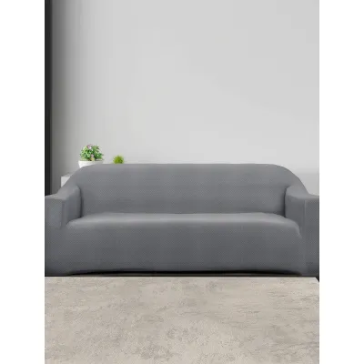 Ελαστικά καλύμματα καναπέ EARTHLINE GREY Ελαστικό κάλυμμα διθέσιου καναπέ