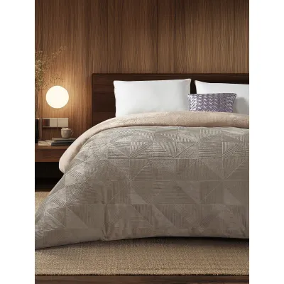 Παπλωματοθήκη EIRA CREAM Παπλωματοθήκη μονή: 160 x 220 εκ.