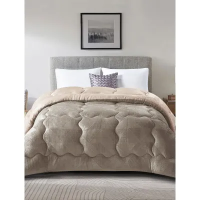 Κουβερτοπάπλωμα NIVORO CREAM Κουβερτοπάπλωμα μονό: 160 x 220 εκ.