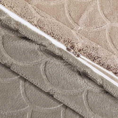 Παπλωματοθήκη NEVOLA CREAM Παπλωματοθήκη μονή: 160 x 220 εκ.