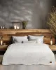 Κουβέρτα γούνινη ZANORIA WHITE Κουβέρτα υπέρδιπλη: 220 x 240 εκ.