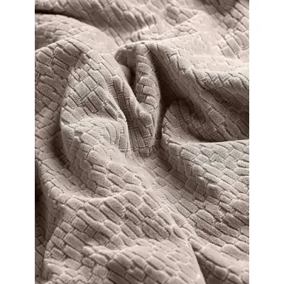 Ριχτάρι REGALIA BEIGE Ριχτάρι τριθέσιου καναπέ: 180 x 300 εκ.