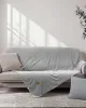 Ριχτάρι REGALIA GREY Ριχτάρι τετραθέσιου καναπέ: 180 x 340 εκ.