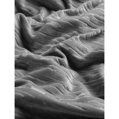 Ριχτάρι VERITAS GREY Ριχτάρι τριθέσιου καναπέ: 180 x 300 εκ.