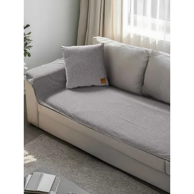 Μεμονωμένο ανάγλυφο κάλυμμα REGALIA GREY Μεμονωμένο ανάγλυφο κάλυμμα για καναπέ γωνία  250 x 90 εκ.